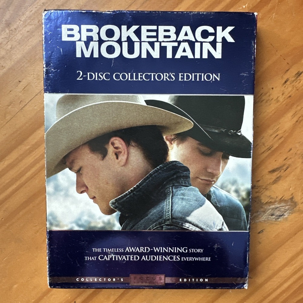 Brokeback‎ Mountain (DVD, 2007, 2-Disc Set, Collectors Edition) 8 Postcards